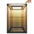 Titanium Stainless Steel Passenger Elevator with Machine Room